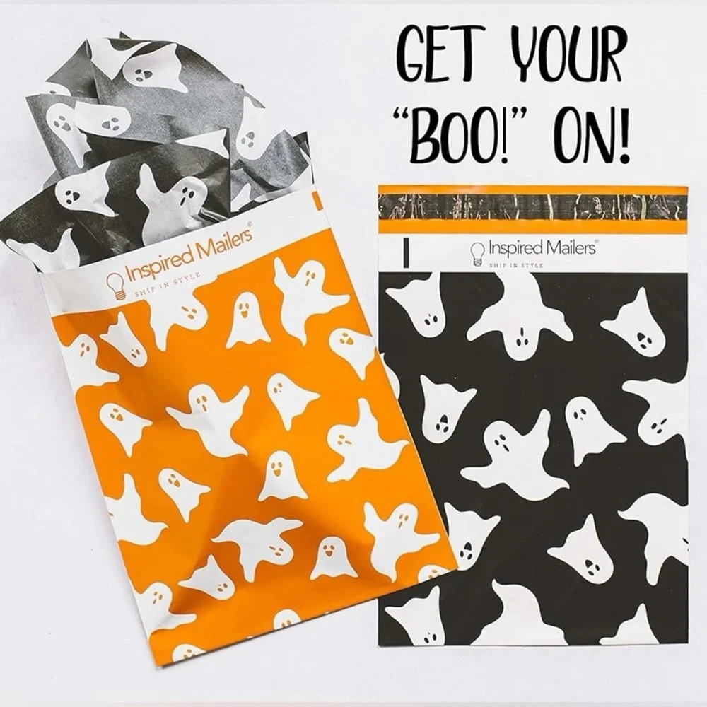 10 Count - 14x19 Polymailers (GHOSTS)